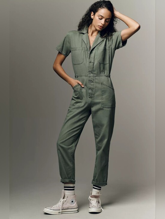 Anthropologie Pants - Pistola Grover Short Sleeve Field Jumpsuit Size XXS for Anthropologie
